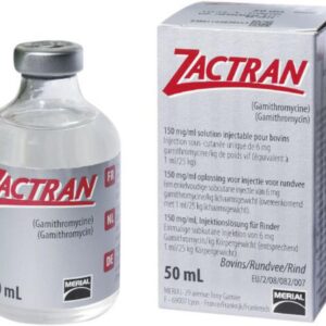 ZACTRAN (gamithromycin) Injectable Solution – 50ML